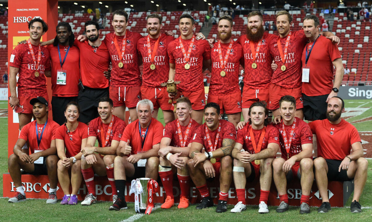Canadian men win first world rugby sevens