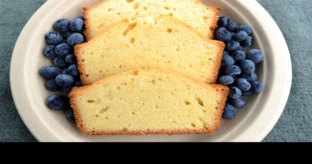 Pink Grapefruit Pound Cake