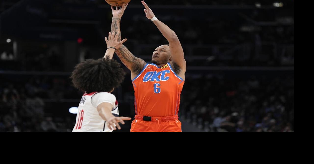 Gilgeous-Alexander overcomes a poor shooting performance and leads Thunder past Wizards 136-95