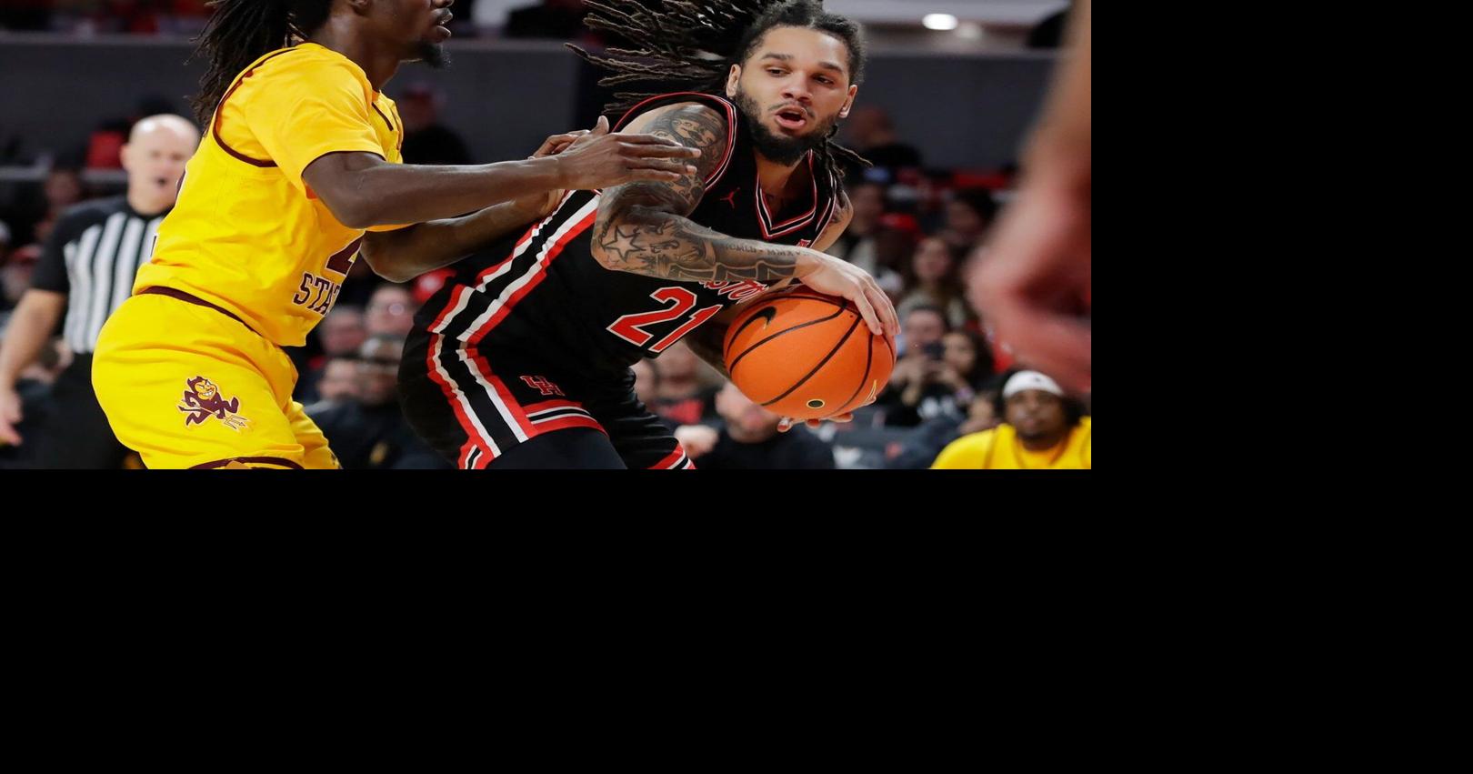 No. 7 Houston extends winning streak to 11 games with 103-73 victory over Arizona State