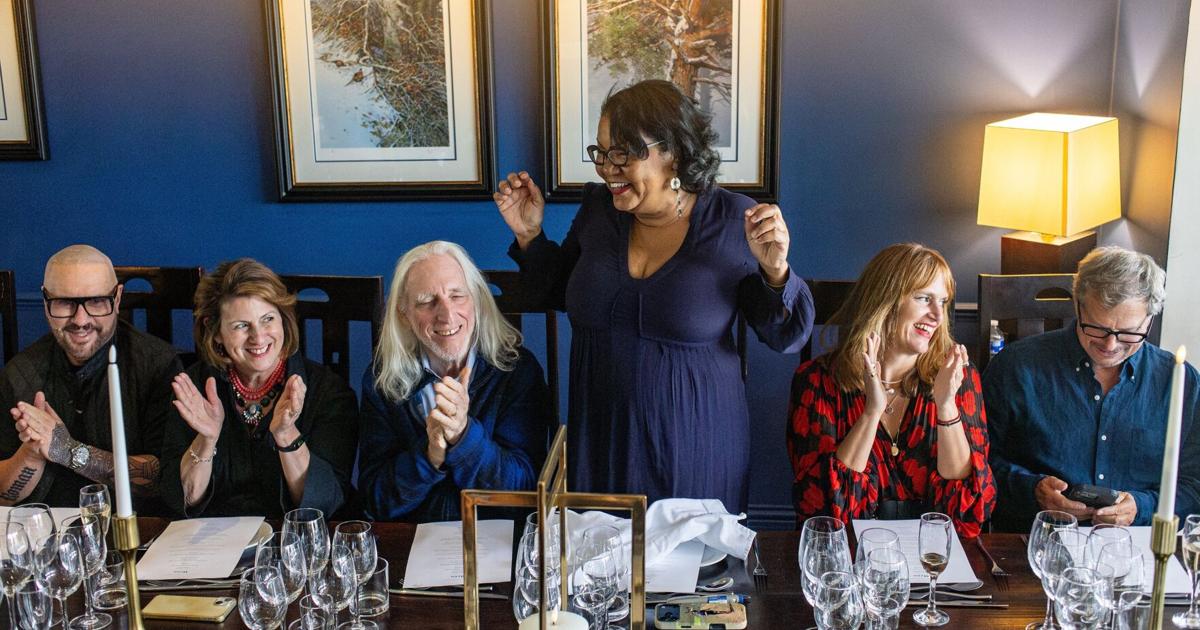 A fantasy feast in Scotland: 9 courses, 27 friends, 216 wine glasses