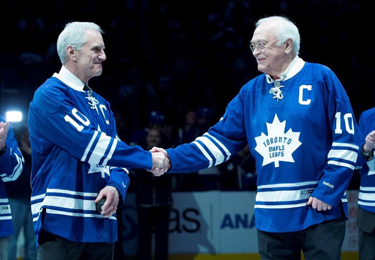 Former Maple Leafs captain George Armstrong dead at 90