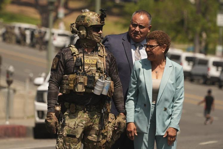 Residents still shaken a day after federal authorities march through Los Angeles' MacArthur Park