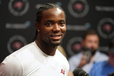 Benjamin Morrison says he felt people gave up on him before the Buccaneers selected him at No. 53