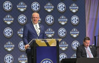 The SEC and Big Ten are currently at a standstill over the College Football Playoff format