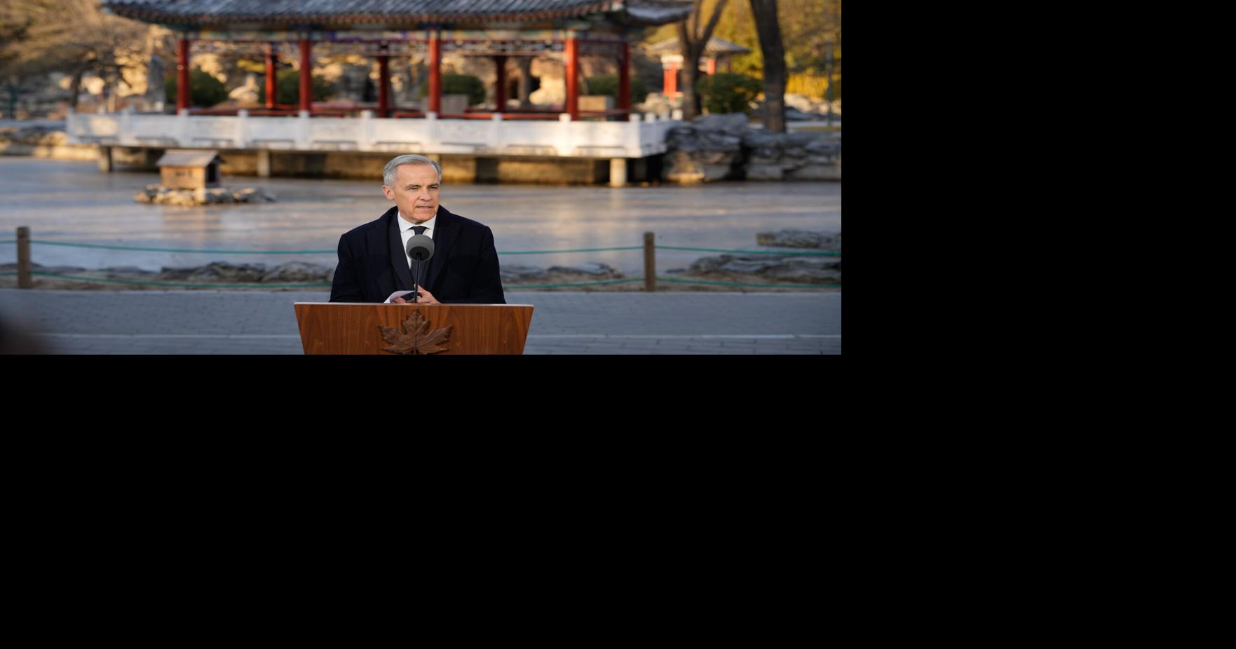 In a series of frank and stunning statements, Carney laid out a new "pragmatic" approach to China and to global affairs that distanced Canada from the U.S.