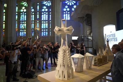 Barcelona's Sagrada Familia is ready to raise its highest tower and become Europe's tallest church