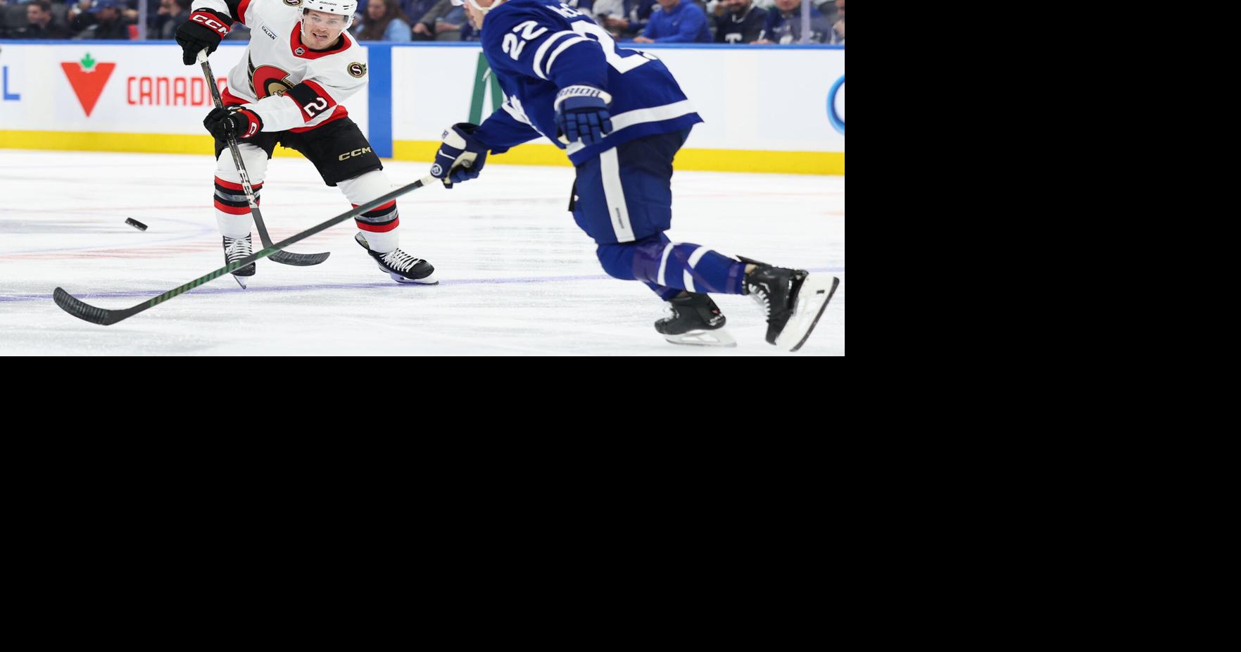 Senators beating Leafs in shenanigans game, if nothing else
