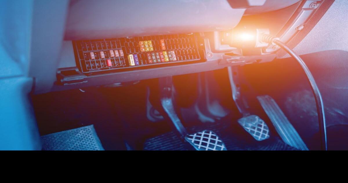 How do I change a blown fuse in my vehicle?