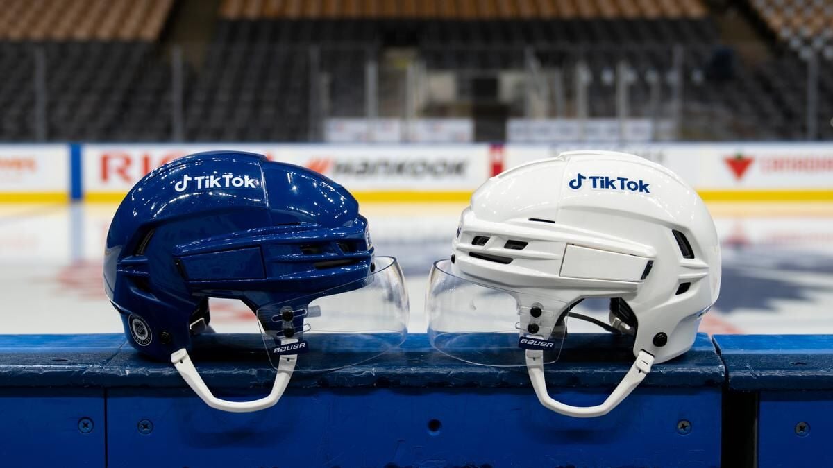 Maple Leafs Add TikTok Logo To Helmets As Both Companies Search For New ...