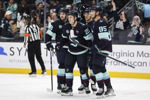 Tolvanen scores twice as Kraken defeat struggling Canucks 6-3