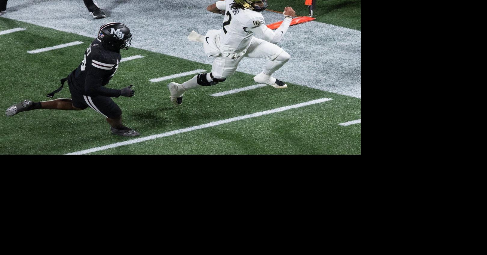 Robby Ashford leads Wake Forest past Mississippi State 43-29 in Duke’s Mayo Bowl