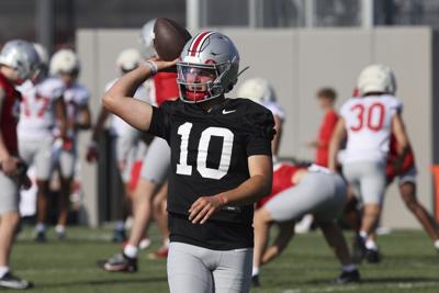 Ohio State's QB competition between Julian Sayin and Lincoln Kienholz remains too close to call