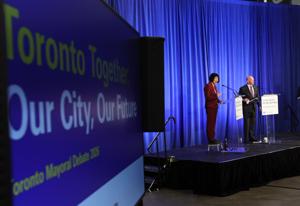 Does Chow have a problem? Is Bradford's record credible? How our columnists saw the mayoral debate