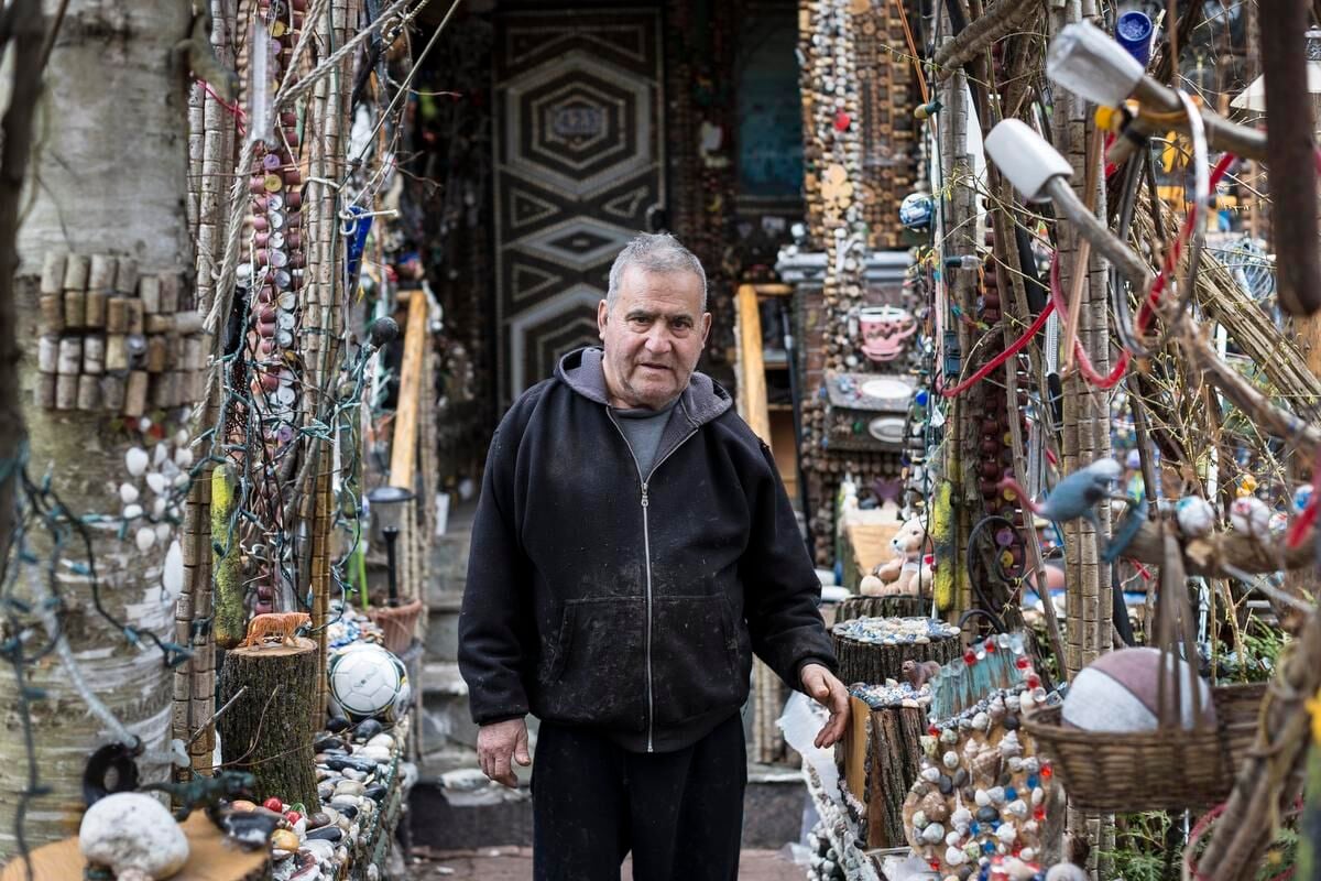 He drives a van covered in plastic bugs. And he s made Toronto s