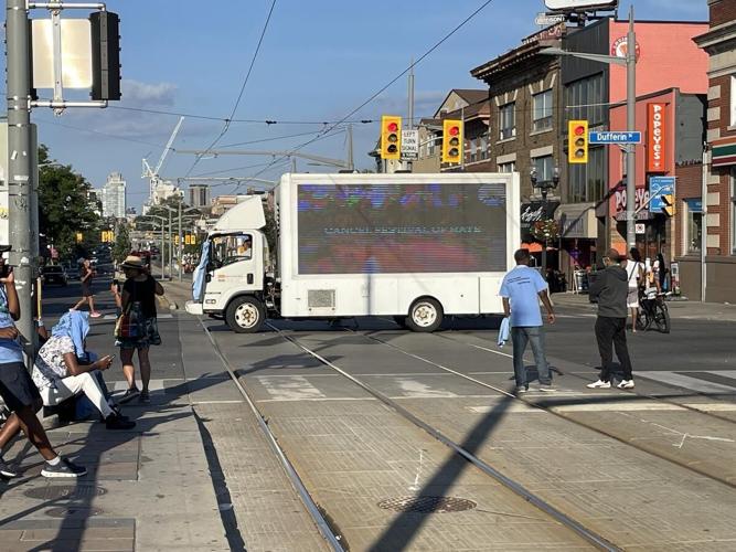 1 person stabbed, 8 others injured at protest in west end