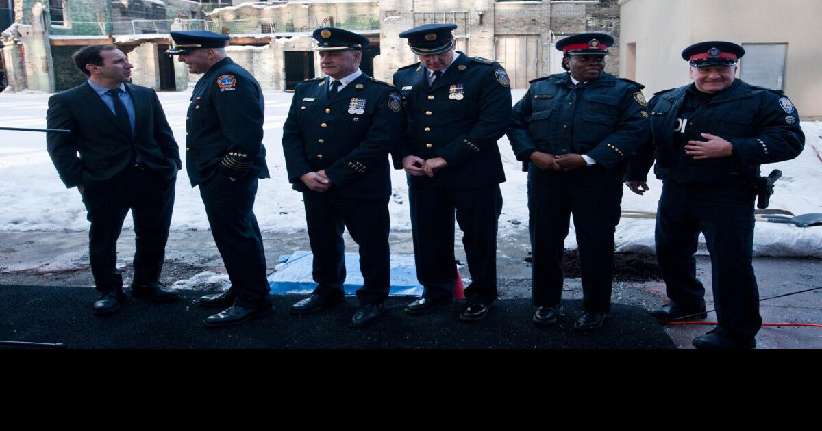 Toronto Fire Services honoured one year after blaze at Badminton and Racquet Club