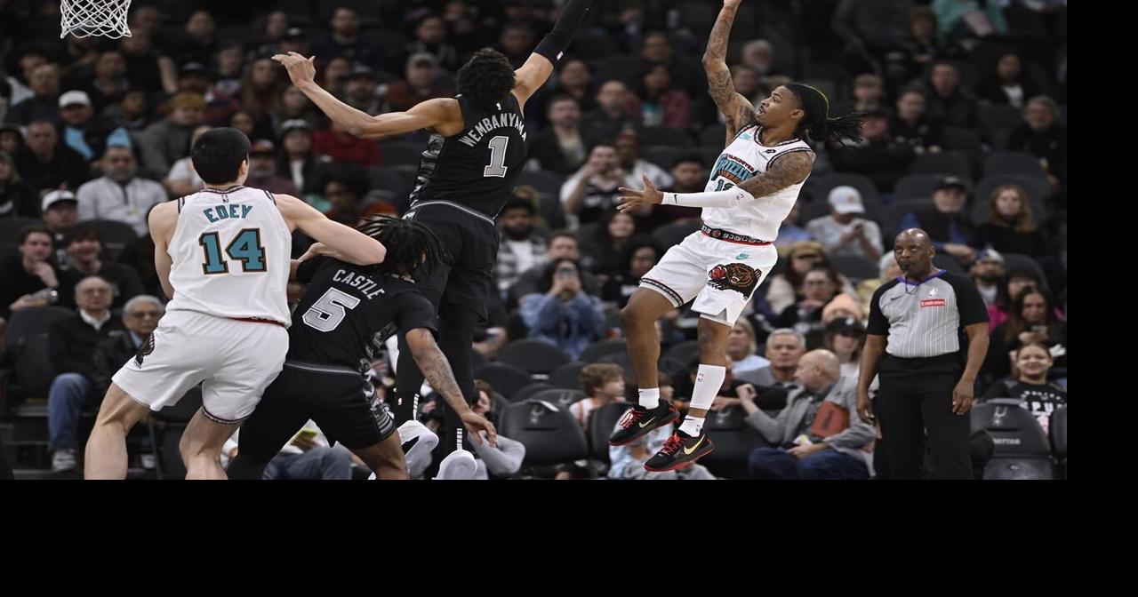 Morant's 21-point, 12-assist performance carries Grizzlies past Wembanyama and the Spurs 129-115