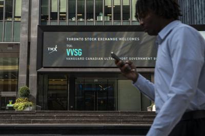 S&P/TSX composite up in late-morning trading, U.S. stock markets also higher