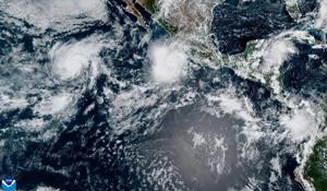 It's been an intense hurricane season in the Pacific and there's still a long way to go