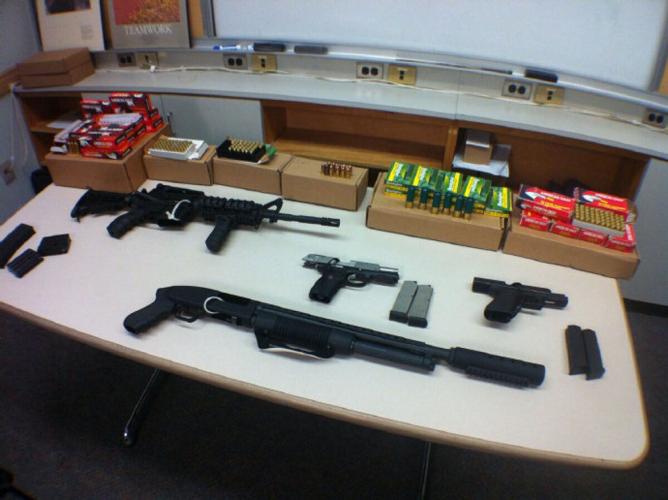 High-powered weapons seized in raid on Oakville home