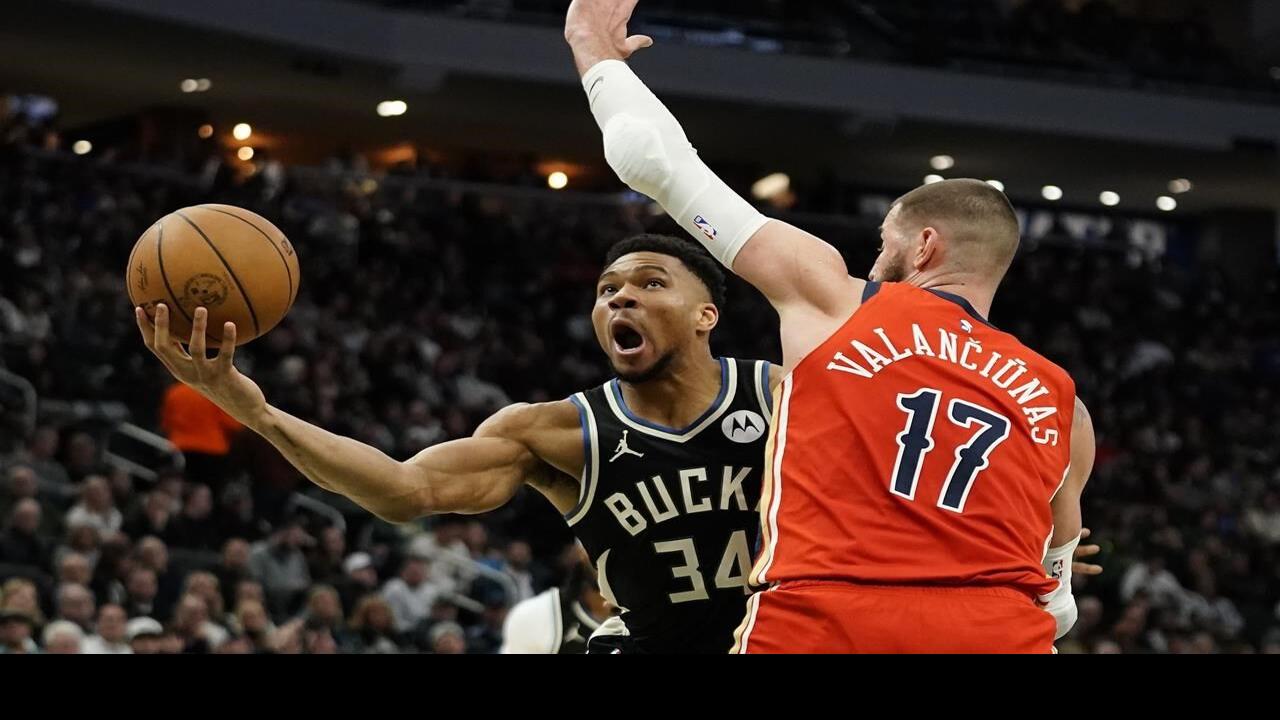 Antetokounmpo leads balanced attack as Bucks trounce Pelicans 141-117