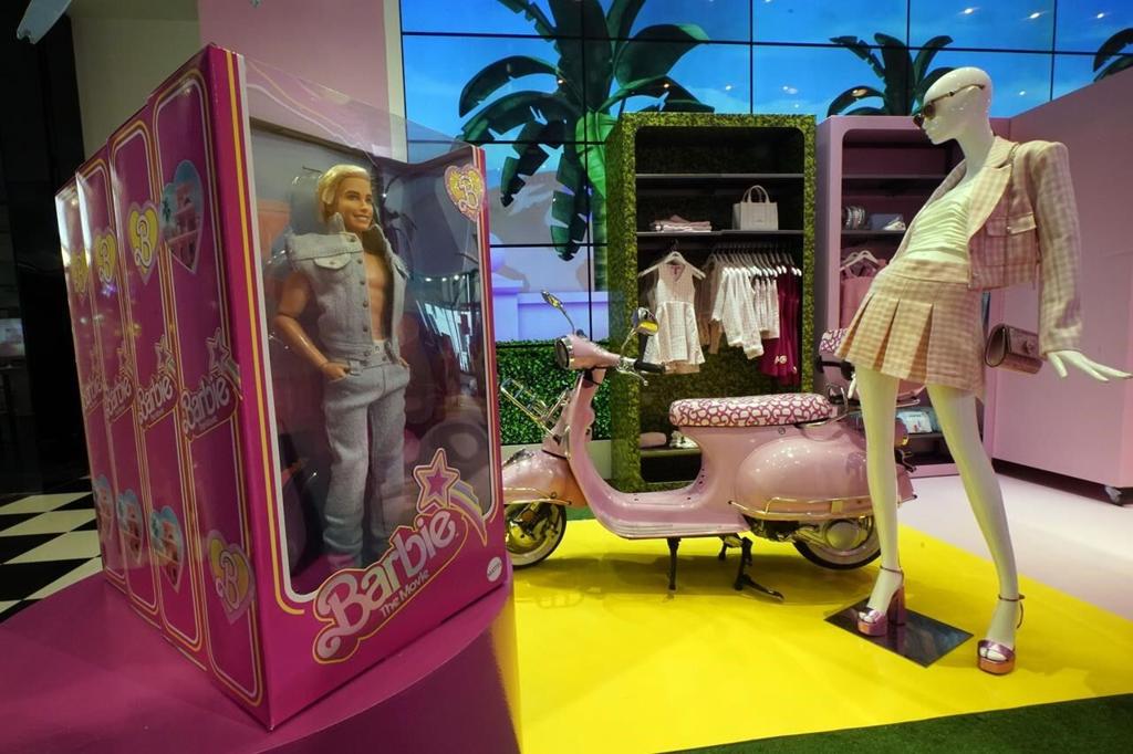 Awash in pink, everyone wants a piece of the 'Barbie' movie marketing mania  - The Columbian