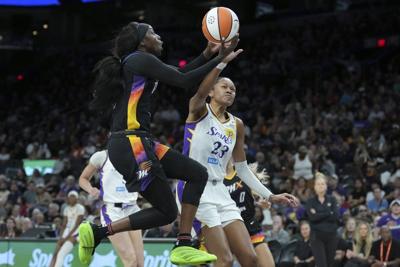 Hamby scores 25, Burrell 20 but Sparks knocked from playoffs despite 88-83 win over Mercury