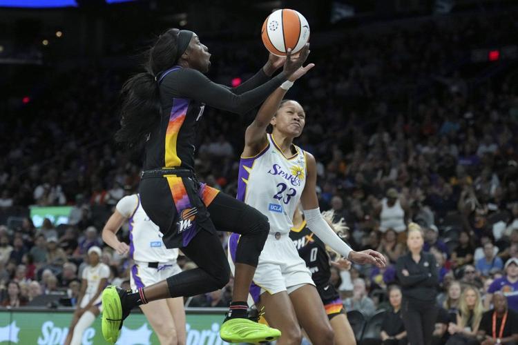 Hamby scores 25, Burrell 20 but Sparks knocked from playoffs despite 88-83 win over Mercury