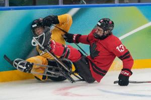 Boily scores four goals, Canada downs host Czechia 7-0 at Para Hockey Cup