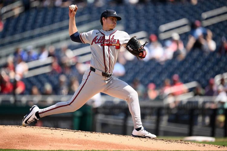 Braves' JR Ritchie rebounds from 1st pitch home run to win major league ...