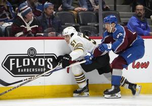 Bruins rookie Poitras has season-ending shoulder surgery