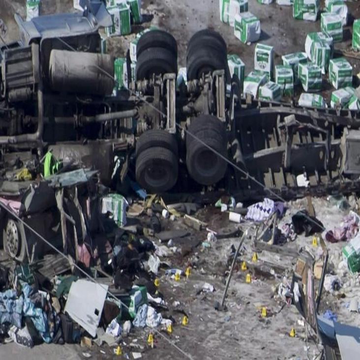 Humboldt Broncos crash: What the RCMP forensics team found