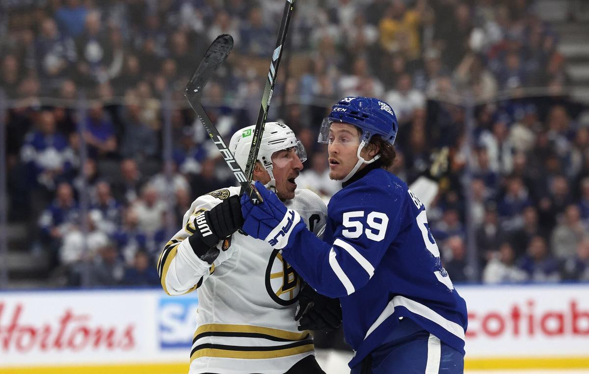 Brad Marchand haunts the Maple Leafs again in Game 3 loss