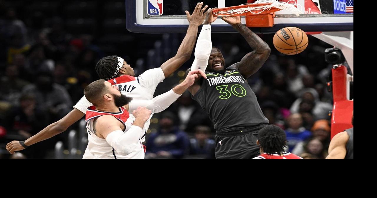 Timberwolves beat struggling Wizards 120-106