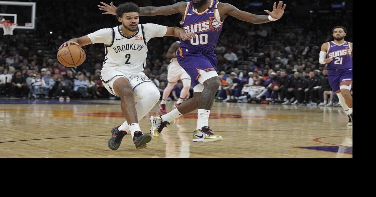 Nets play without forward Cam Johnson because of an ankle injury