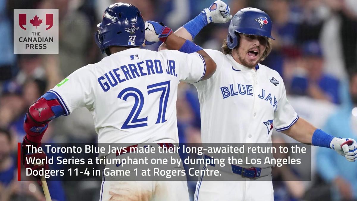 Blue Jays Dodgers World Series Game score, highlights