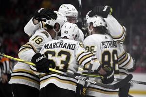 Bruins beat the Capitals 3-2 in a shootout in a potential first-round playoff preview