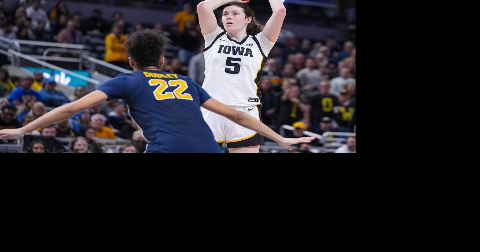 No. 9 Iowa beats No. 8 Michigan 59-42, advances to Big Ten title game vs UCLA