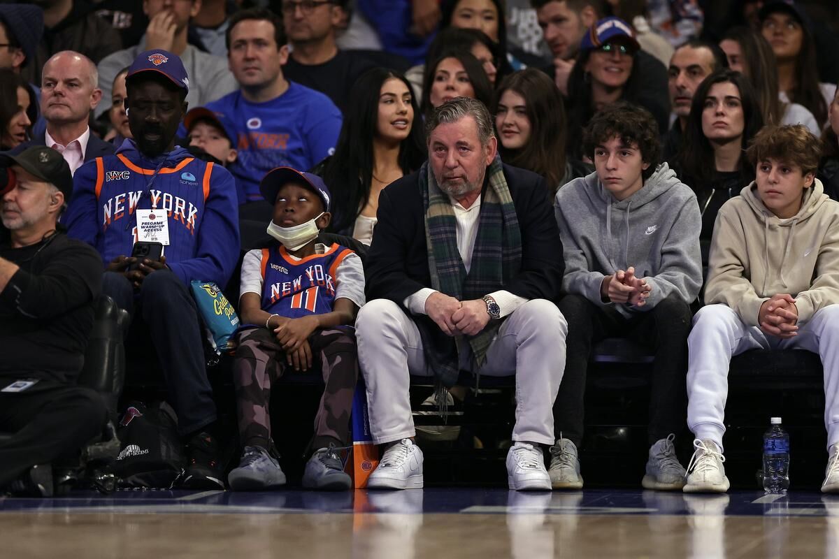 Dolan new 2025 york knicks