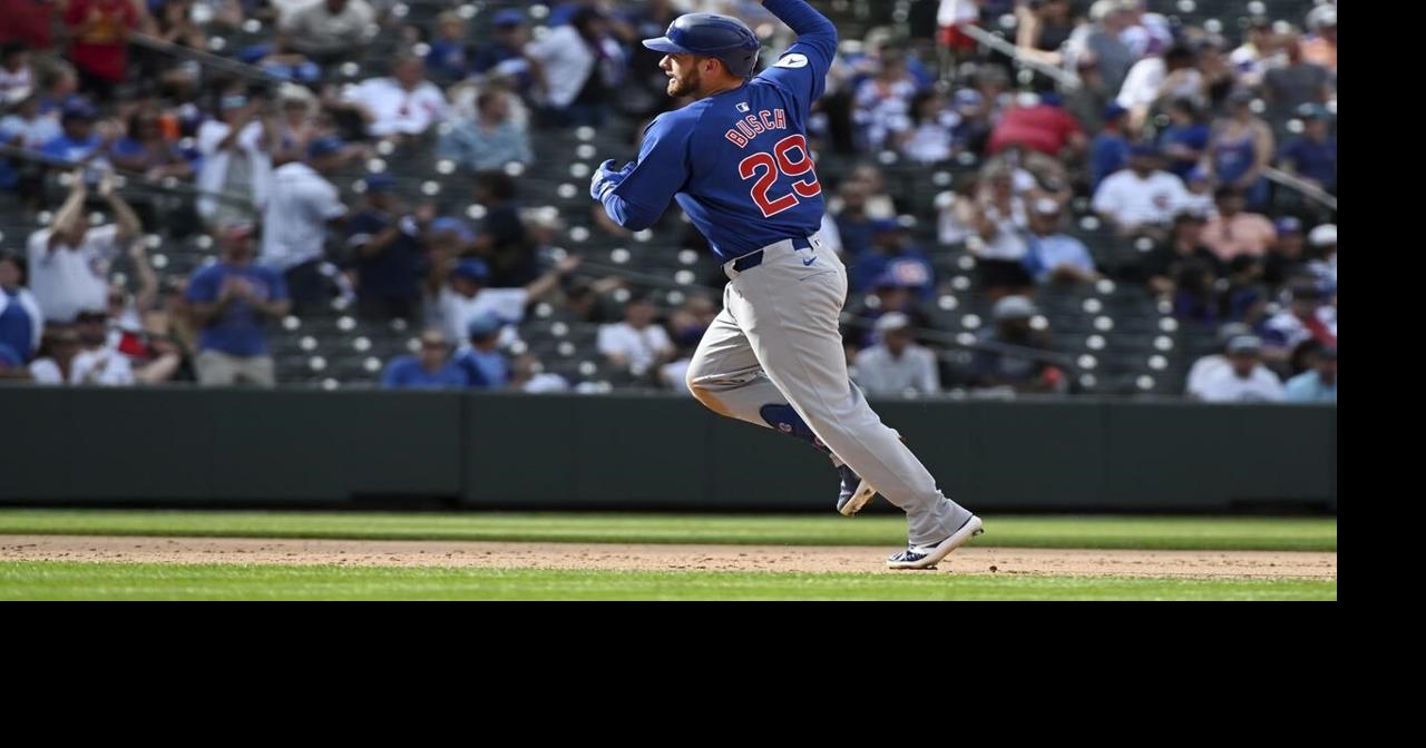 Busch homers twice and has 3 RBIs to lead Cubs over Rockies 6-2