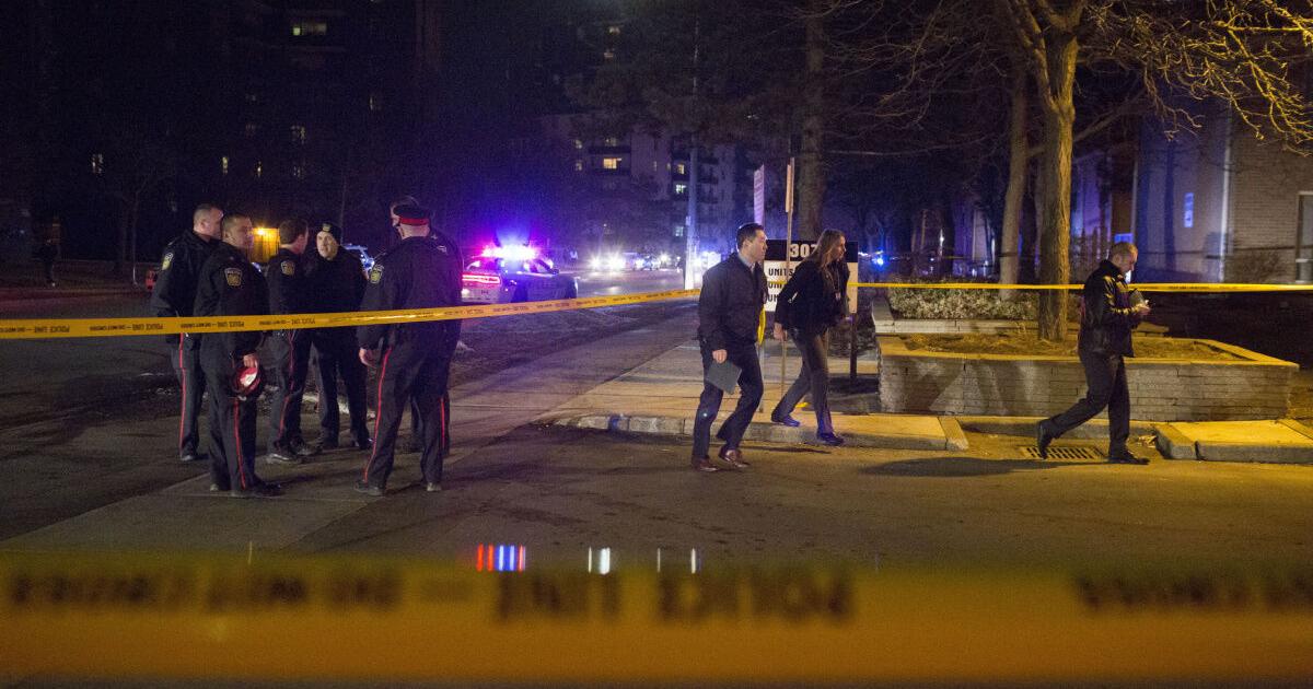 One person dead, two police officers wounded in Mississauga shooting