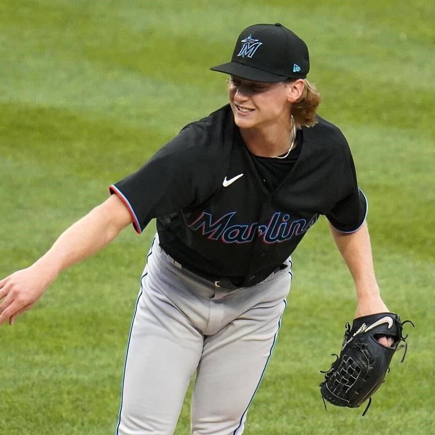 Marlins rookie Meyer leaves game after Soler goes on IL - The San