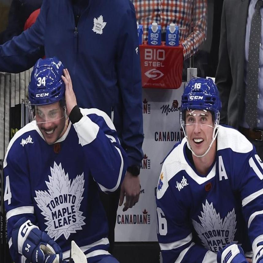 Just a brief reunion for Maple Leafs stars Auston Matthews, Mitch Marner