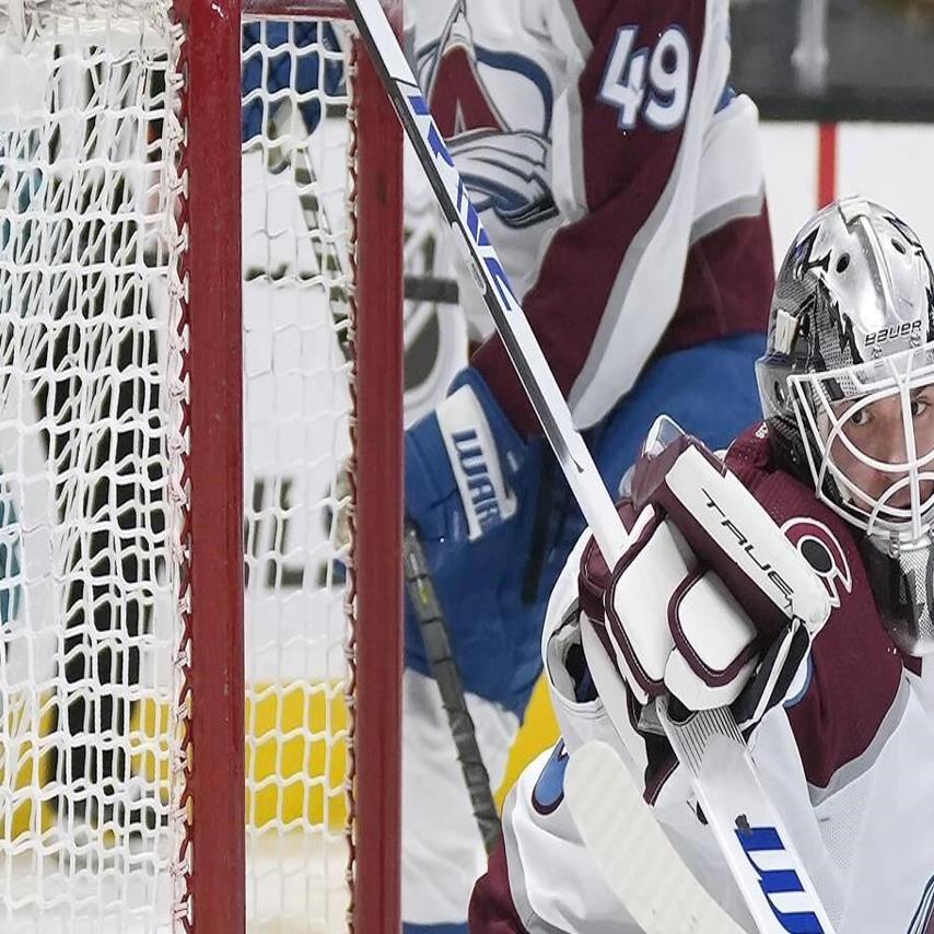 Avalanche goalie Pavel Francouz misses practice with lower-body