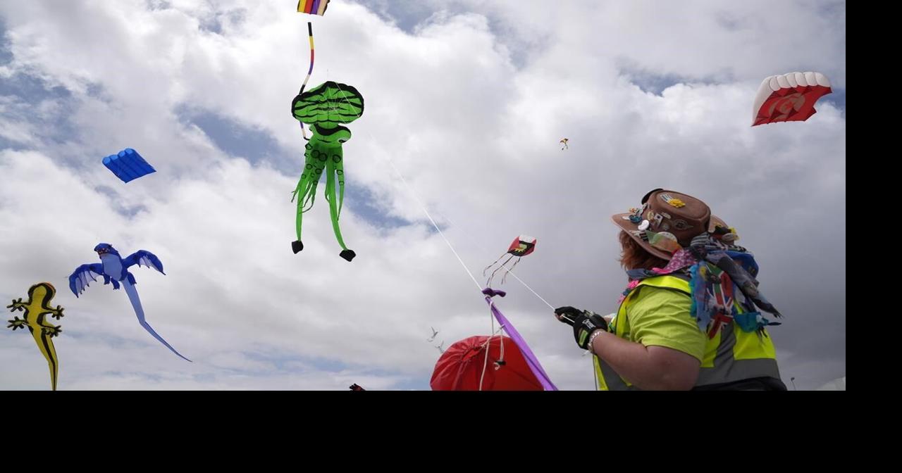 A colorful kite festival in South Africa raises awareness for mental health