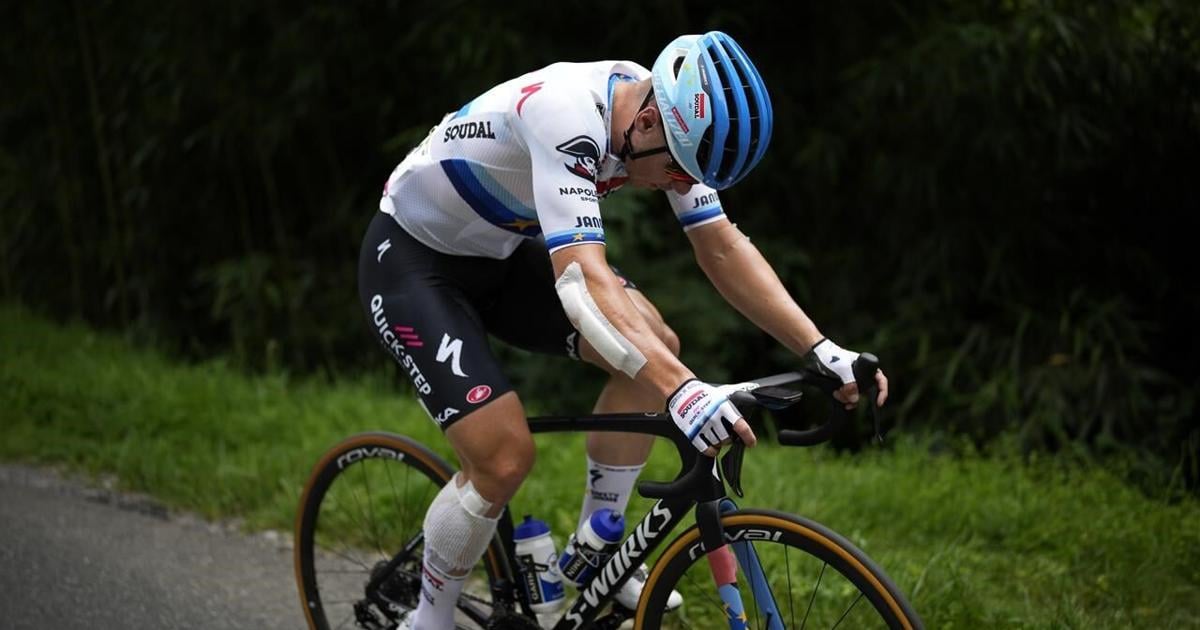 Dutch sprinter Fabio Jakobsen abandons Tour de France. He’s still ...