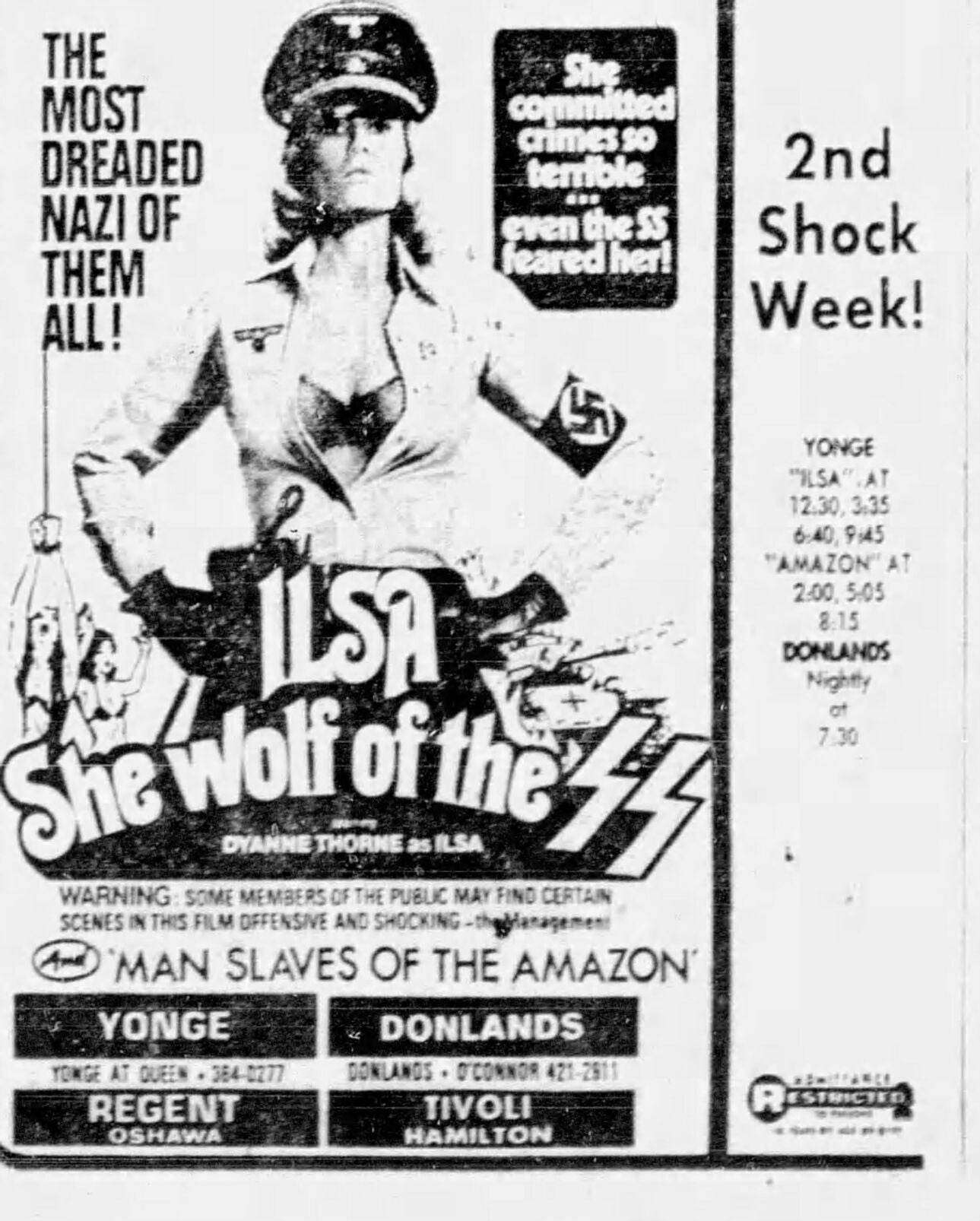 The twisted Canadian roots of ‘Ilsa: She Wolf of the SS’