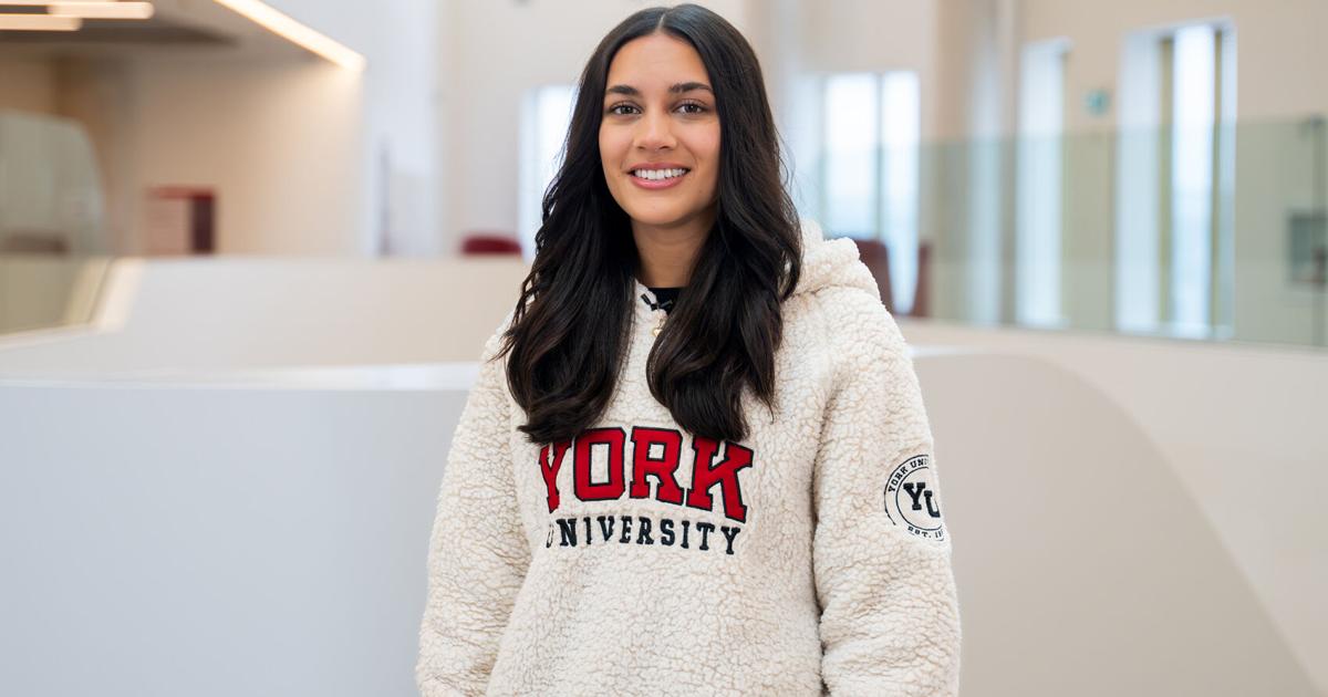 Megan Roughley York U student plans to score big with hands-on sport management program