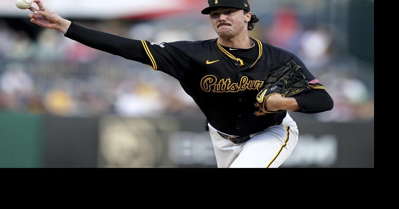Skenes strikes out 9 in 6 innings, De La Cruz hits a three-run double and Pirates beat Reds 7-0